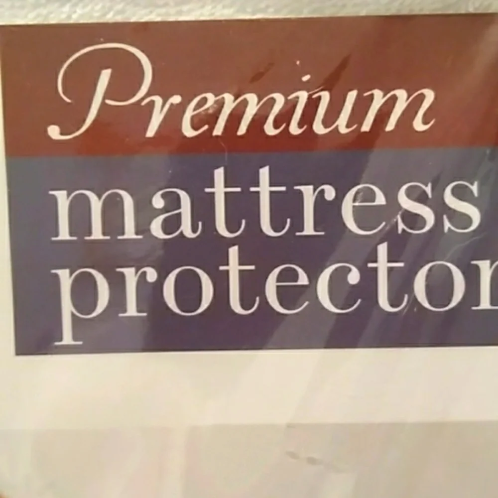 Safe rest twin premium mattress protector.